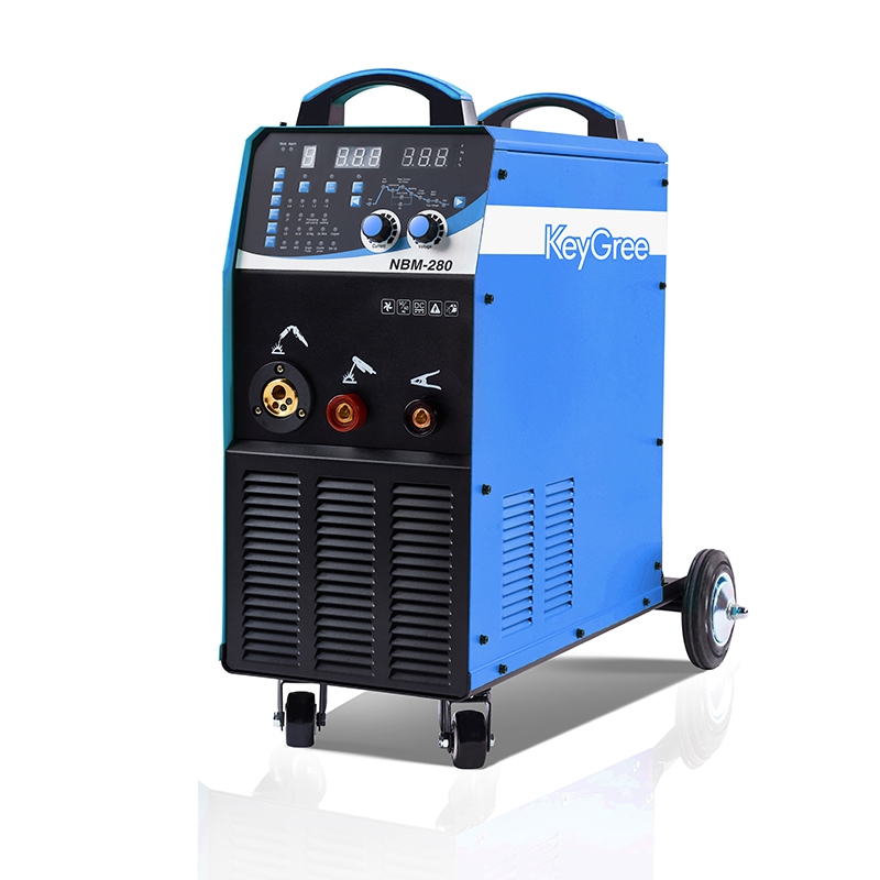 Digital inverter twin aluminum double pulse mig welder